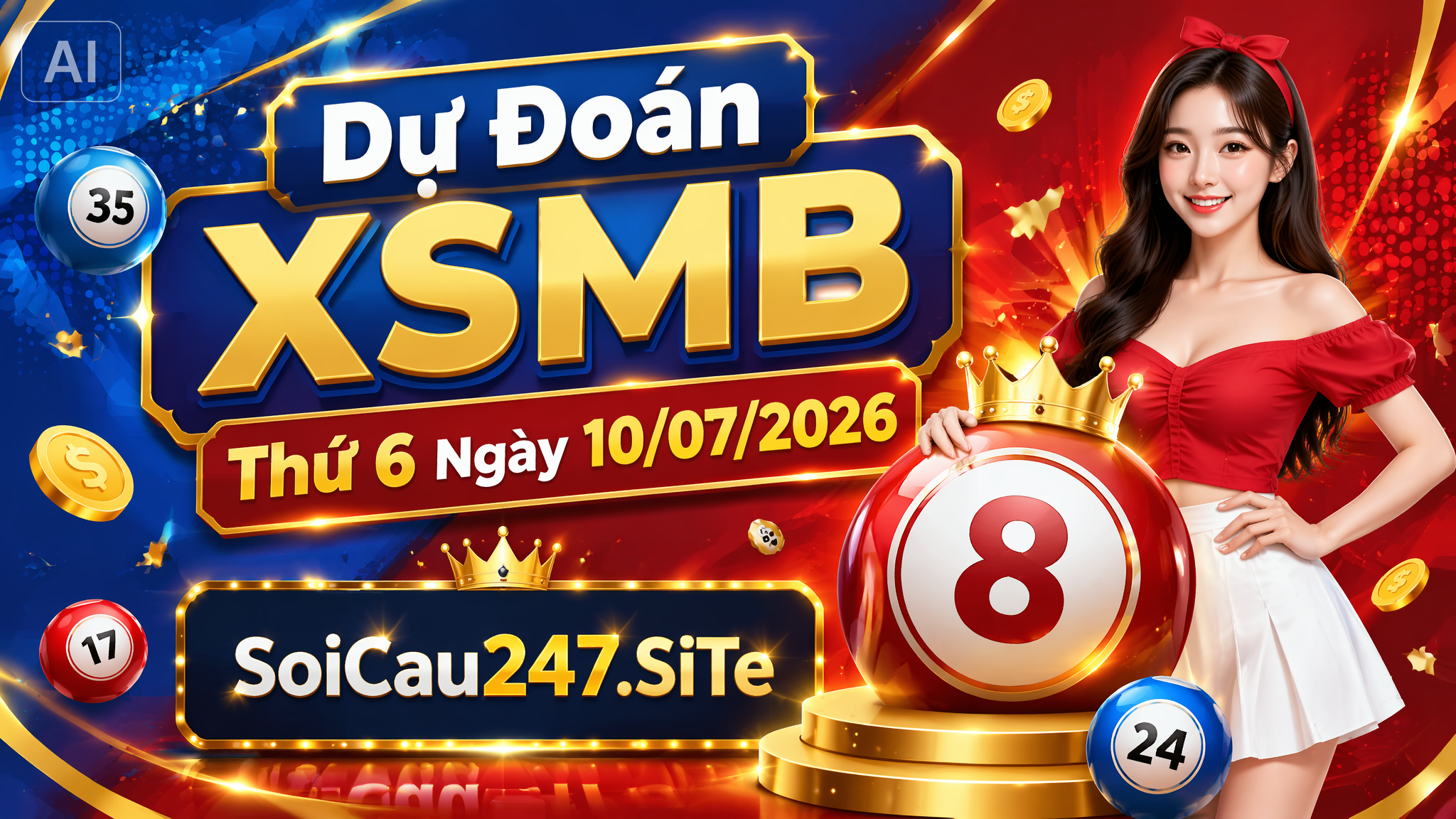Dự Đoán XSMB Thứ 6 Ngày 10/07/2026 Dự Đoán XSMB Thứ 6 Ngày 10/07/2026
