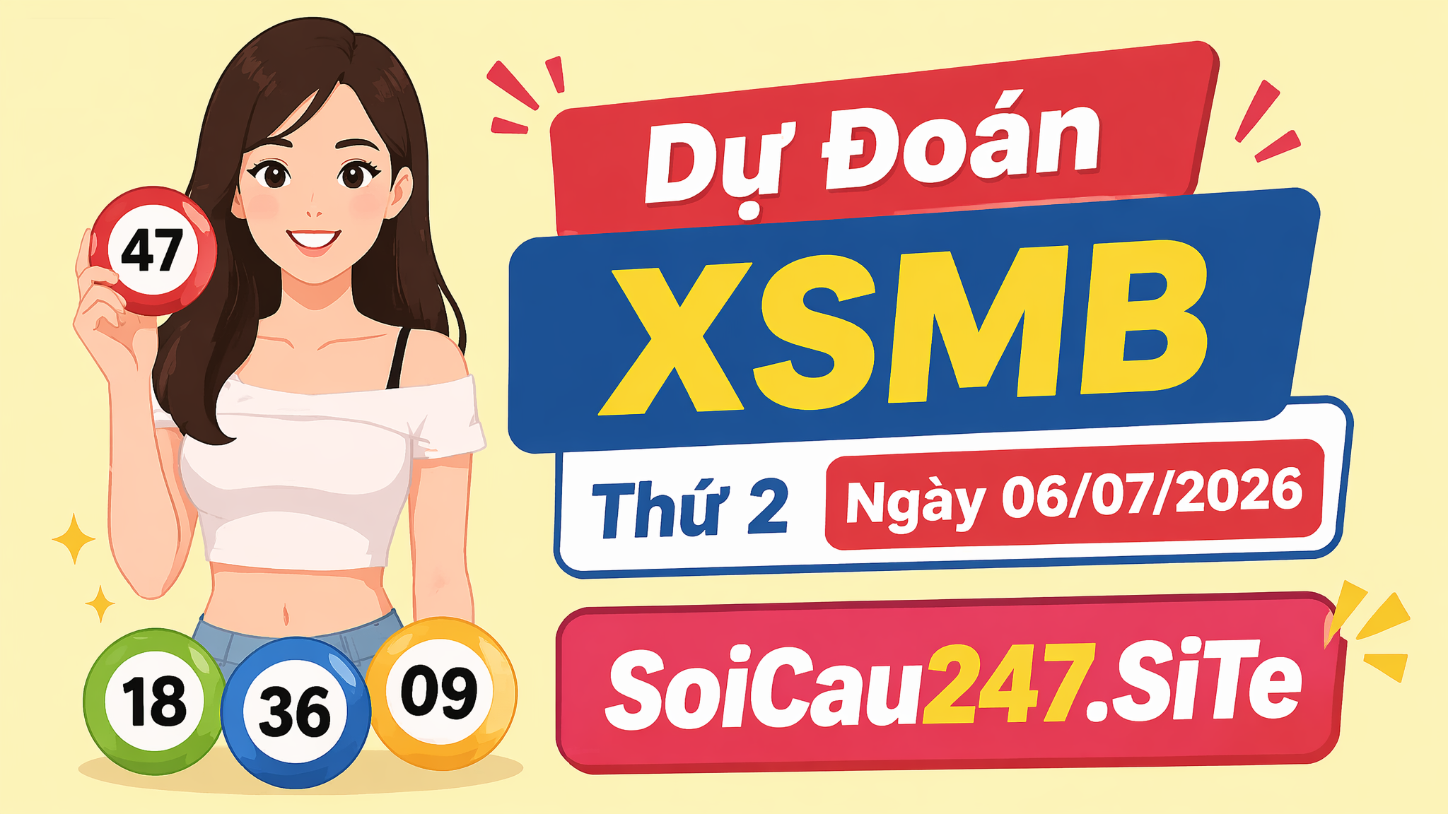 Dự Đoán XSMB Thứ 2 Ngày 06/07/2026 Dự Đoán XSMB Thứ 2 Ngày 06/07/2026