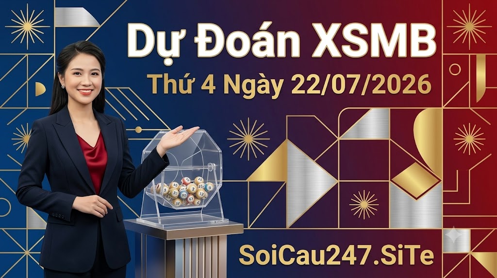 Dự Đoán XSMB Thứ 4 Ngày 22/07/2026 Dự Đoán XSMB Thứ 4 Ngày 22/07/2026