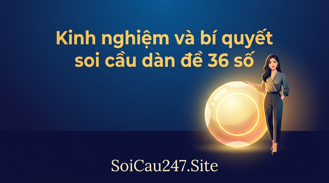 Kinh nghiệm và bí quyết soi cầu dàn đề 36 số Kinh nghiệm và bí quyết soi cầu dàn đề 36 số