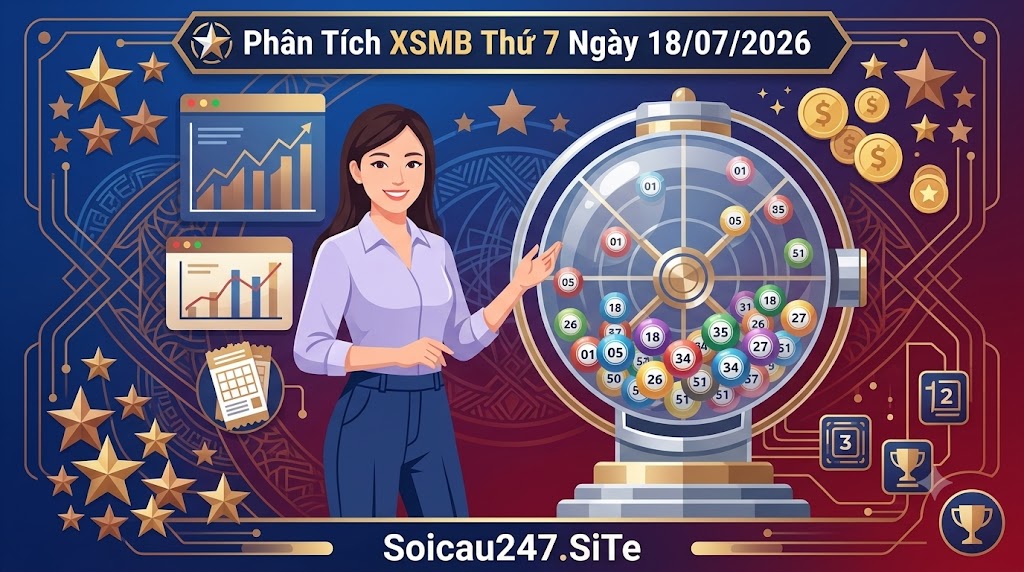 Phân Tích XSMB Thứ 7 Ngày 18/07/2026 Phân Tích XSMB Thứ 7 Ngày 18/07/2026