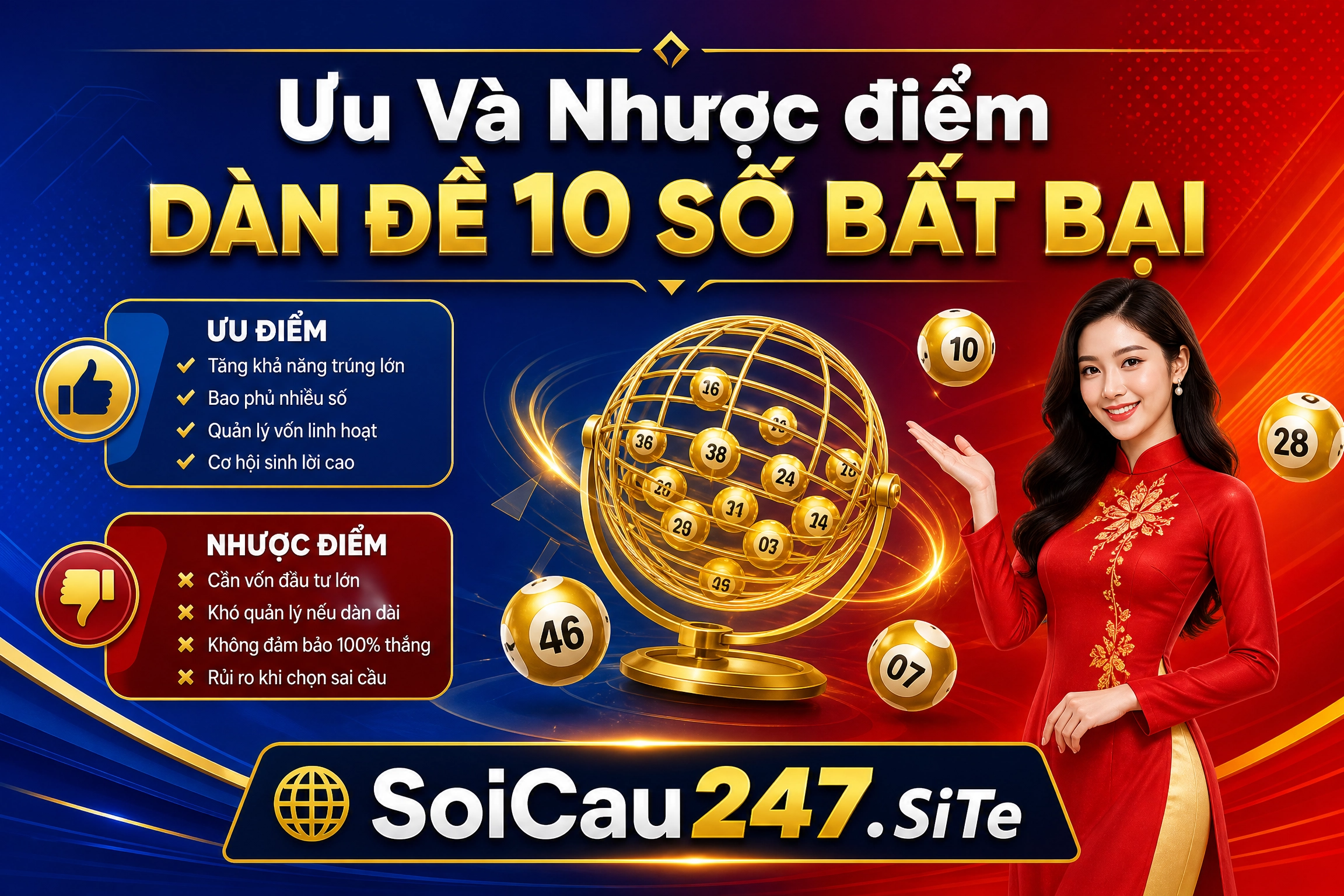 Ưu Và Nhược điểm dàn đề 10 số bất bại Ưu Và Nhược điểm dàn đề 10 số bất bại